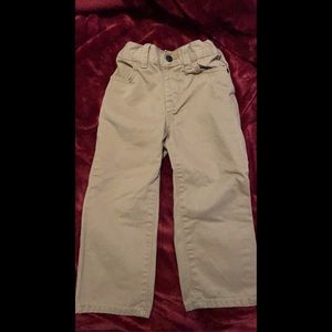 3T khaki boys pants